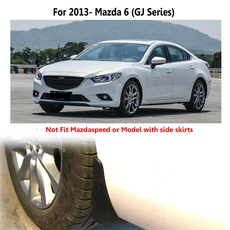 Брызговики для Mazda 6 Atenza 2013 2019 брызговики Детская конструкция 2014 2015 2016 2017 2018