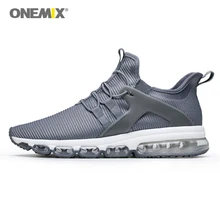 ONEMIX Air Cushion Men Sports Shoes Running Sneakers Outdoor Jogging Shoes Sock-Shoes Damping Cushion Sneakers for Walking onemix men s running shoes women sneakers for training sports shoes gym sneakers elastic outdoor shoes for jogging walking