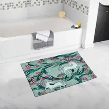 Симпатичные единороги и ягоды коврик для ванной нескользящий коврик для ванной комнаты 20 Вт X 32 л дюймов