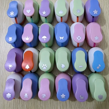 

Mini Small Size DIY Craft Hole Puncher Eva Foam Crafts Puncher Scrapbook Paper Sticker Cutter Embosser Children Kids Handmade