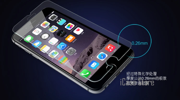0 26 мм 9 H взрывозащищенное Закаленное стекло для iPhone 4 4S 5 SE 5s 6 S Plus 7 SPlus "5 5"