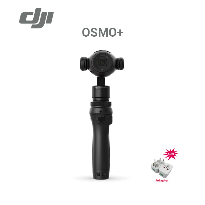 DJI osmo плюс Handheld 4K Камера и 3-осевому гидростабилизатору новейшая osmo+ Камера Фирменная Новинка