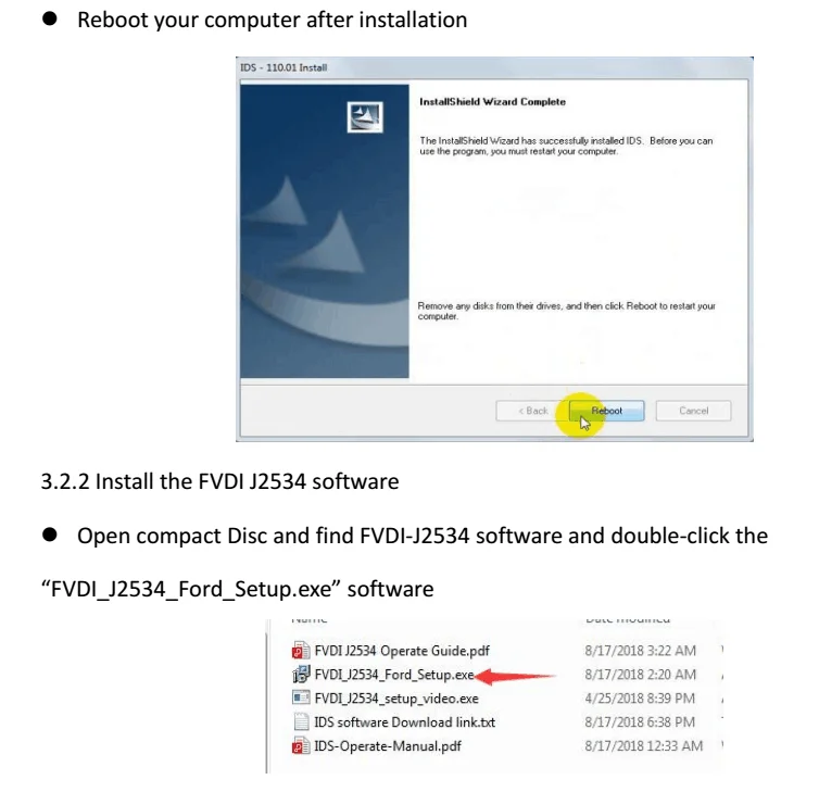 FVDI J2534 OBD2 диагностический Интерфейс поддерживает Фоком идентификаторы/Mazda онлайн обновления программного обеспечения/прошивка Поддержка нескольких Язык нет необходимости виртуальной