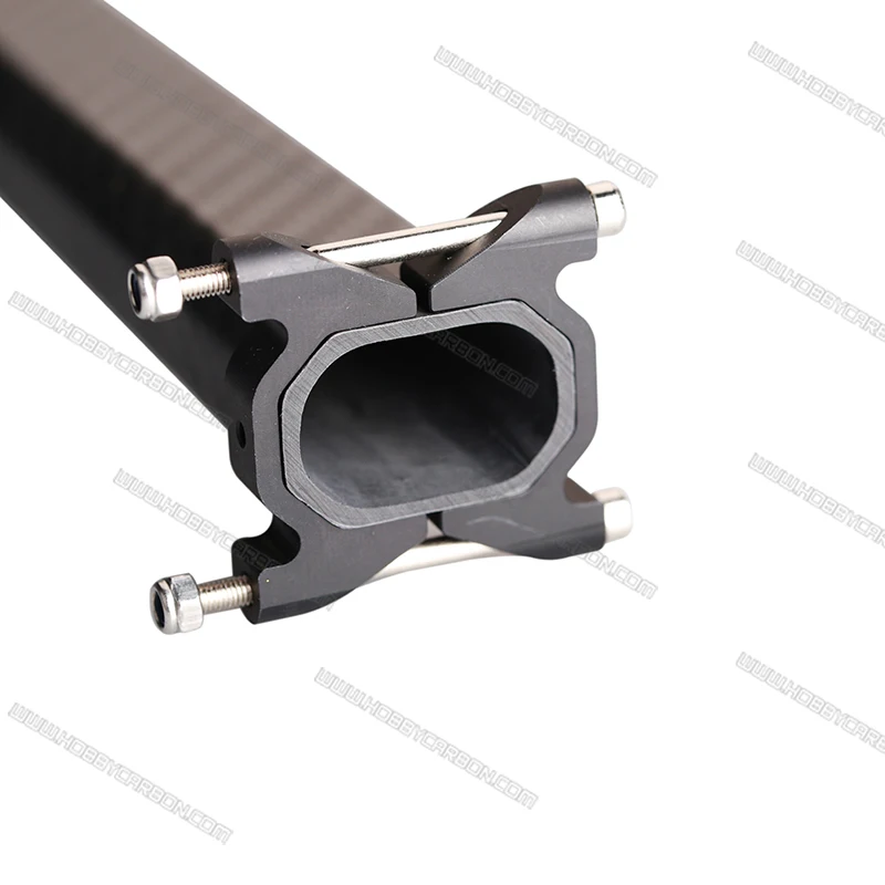 

free shipping 20x30mm tube connector octagonal tube clamps clips mount tube holder for RC quick release sports tubes 5pcs/bag