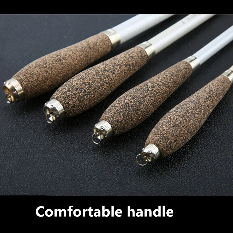 Ultra-short stream rod hand pole fishing rod super light hard carbon 19 tune adjustable portable fishing pole short section pole