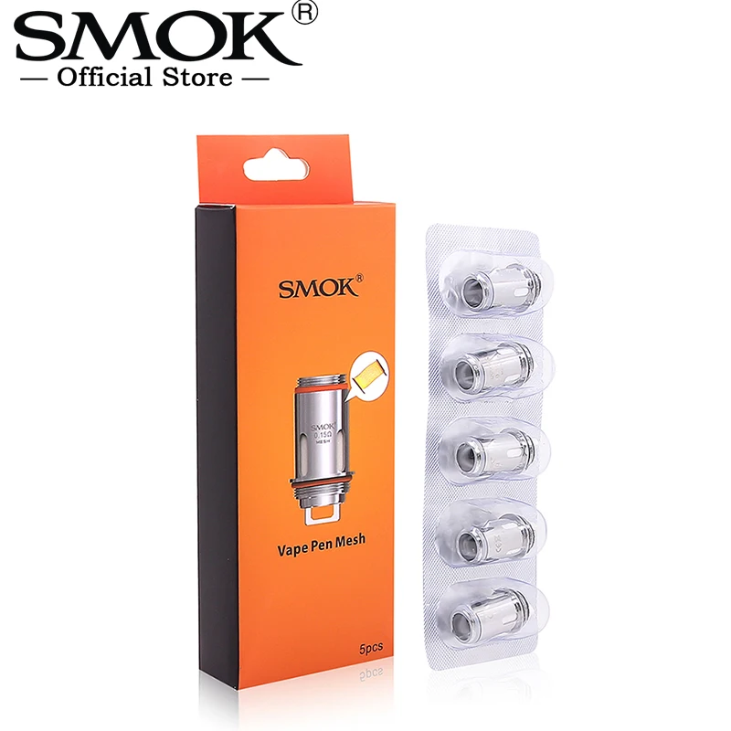 SMOK Vape Pen Mesh Strip Coil 1.5 ohm Replacement Coil Head Electronic
