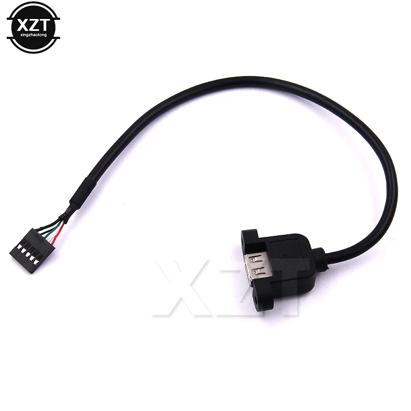 Новинка разъем 2 54 мм 5 контактный мама на USB A 0 Мама Удлинительный кабель