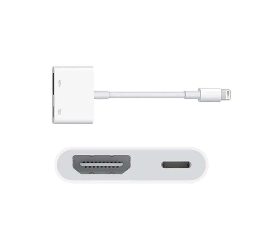 Для Lightning Port To HDMI AV адаптер кабель цифровой HDTV TV HD 1080P экран дисплей ключ конвертер