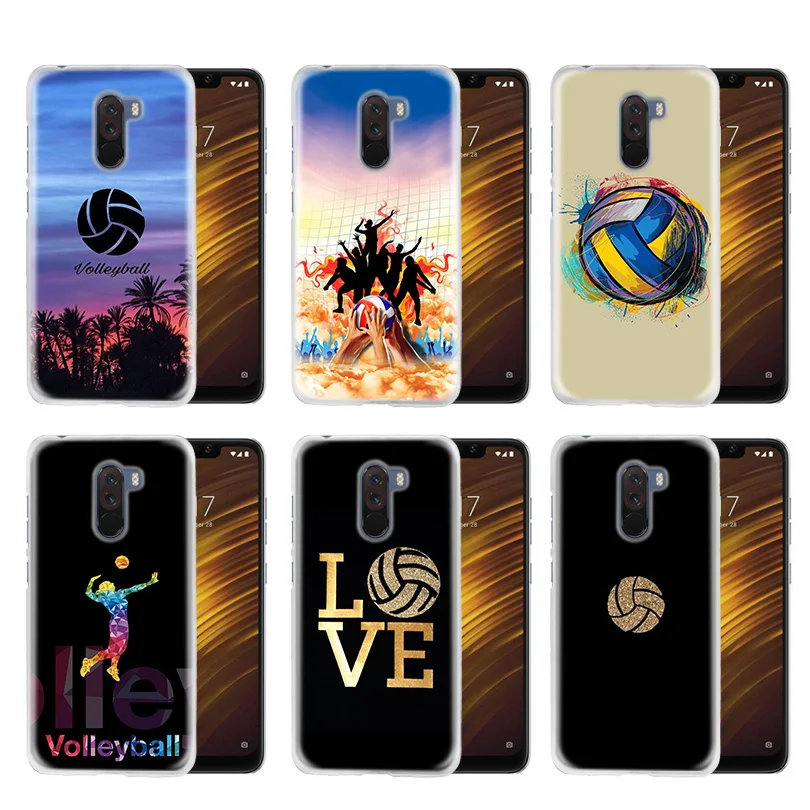 

Volleyball Sports Case Cover for Xiaomi Redmi Note 7 7A 6 6A 5 5A Y3 K20 GO Mi 8 9 A1 A2 Play Mix 3 Pocophone F1 Lite Pro Plus