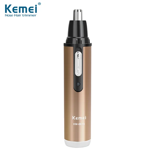 rechargeable nose and ear hair trimmer