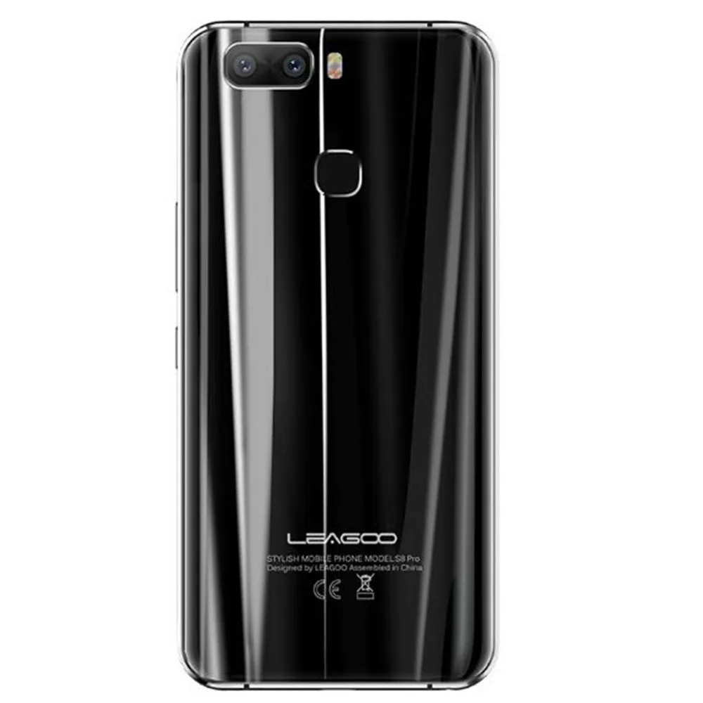 LEAGOO S8 Pro мобильный телефон 5,99 дюймов 18:9 Android 7,0 MTK6757 Восьмиядерный 6 ГБ ОЗУ 64 Гб ПЗУ двойная задняя камера отпечаток пальца 4G смартфон - Цвет: Black