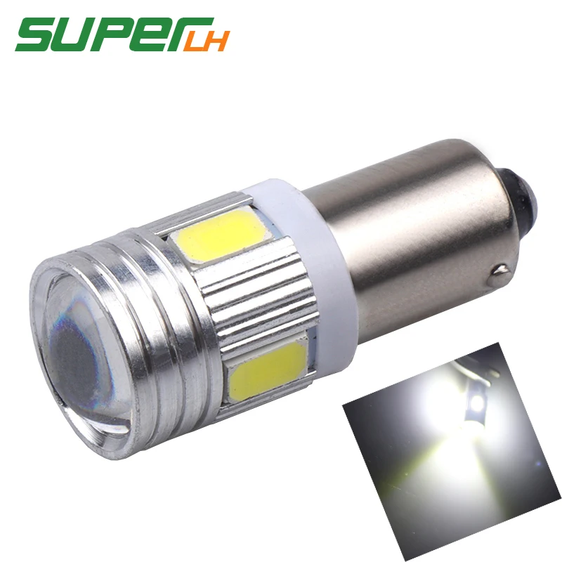 1 шт. T11 363 BA9S 5630 5730 SMD 6 светодиодный T4W номерного знака автомобиля светильник Поворотная сигнальная лампа Автомобильные стояночные огни дверная лампа белый 12V