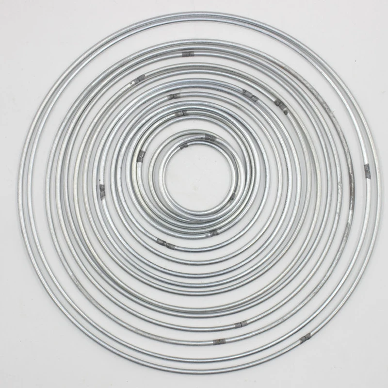 

10pcs Strong Metal Blank Dream Catcher Dreamcatcher Ring Connector for DIY Jewelry Making Finding Supplier 35-200mm Pick Up Size