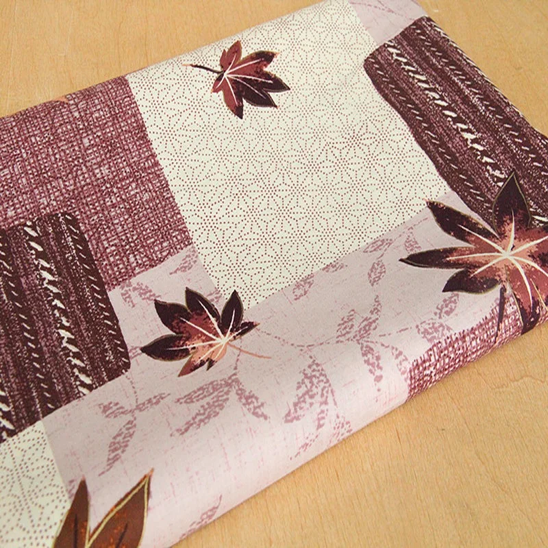 lucadiy 150*50cm Japanese Maples Cotton Fabric for Children DIY Sewing