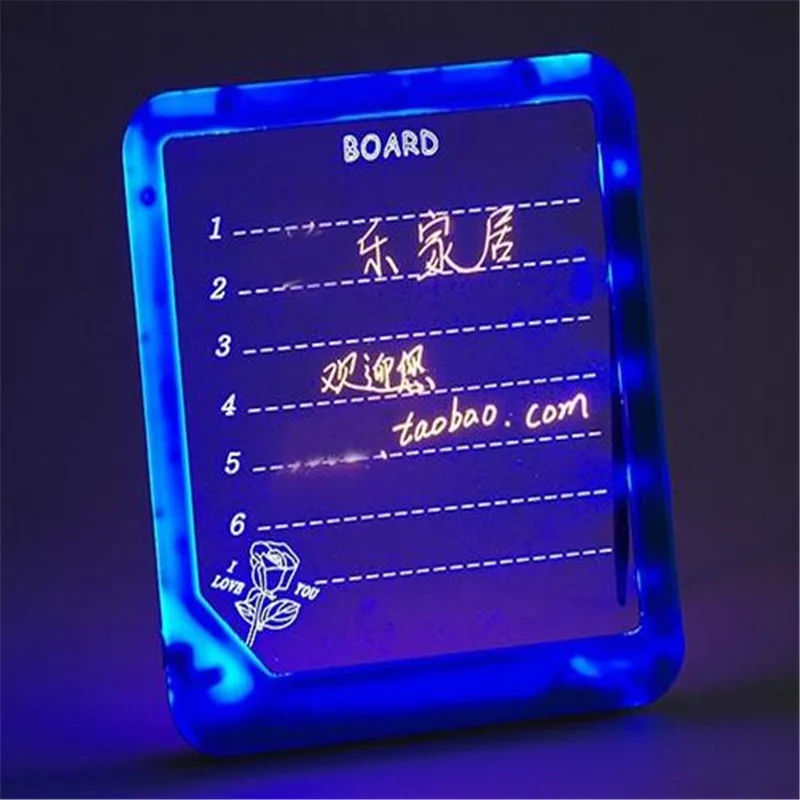 Details about   Fluorescent Writing Boards LED Drawing Tablet Menu Sign Box w/ Remote Control UK 