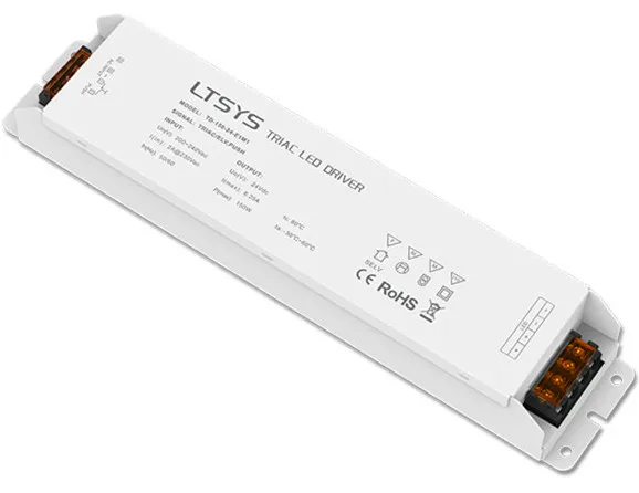 TD-150-24-E1M1 150 W 24VDC симистор постоянного напряжения Регулируемый светодиодный