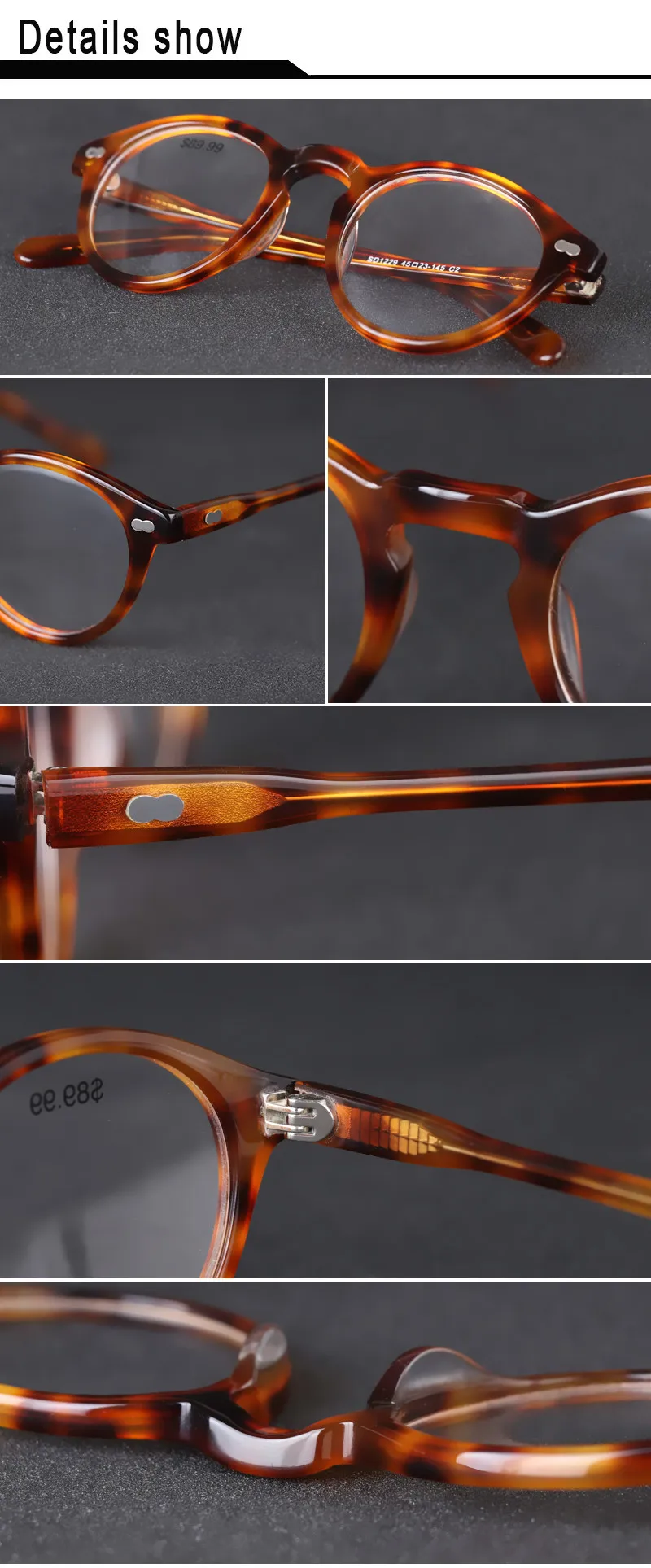 WEARKAPER ацетатная круглая оправа, регулируемые солнцезащитные фотохромные прогрессивные очки для чтения, Мультифокальные очки