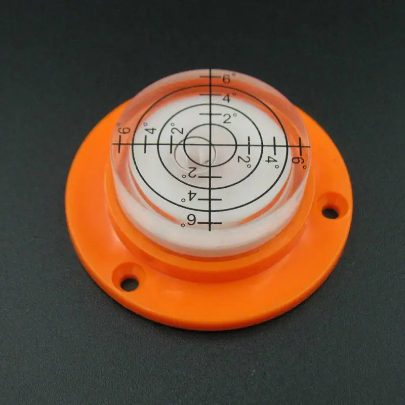 HACCURY 50*17 мм пузырьковый уровень Bullseye Spirit Level круглый с монтажными отверстиями|bubble