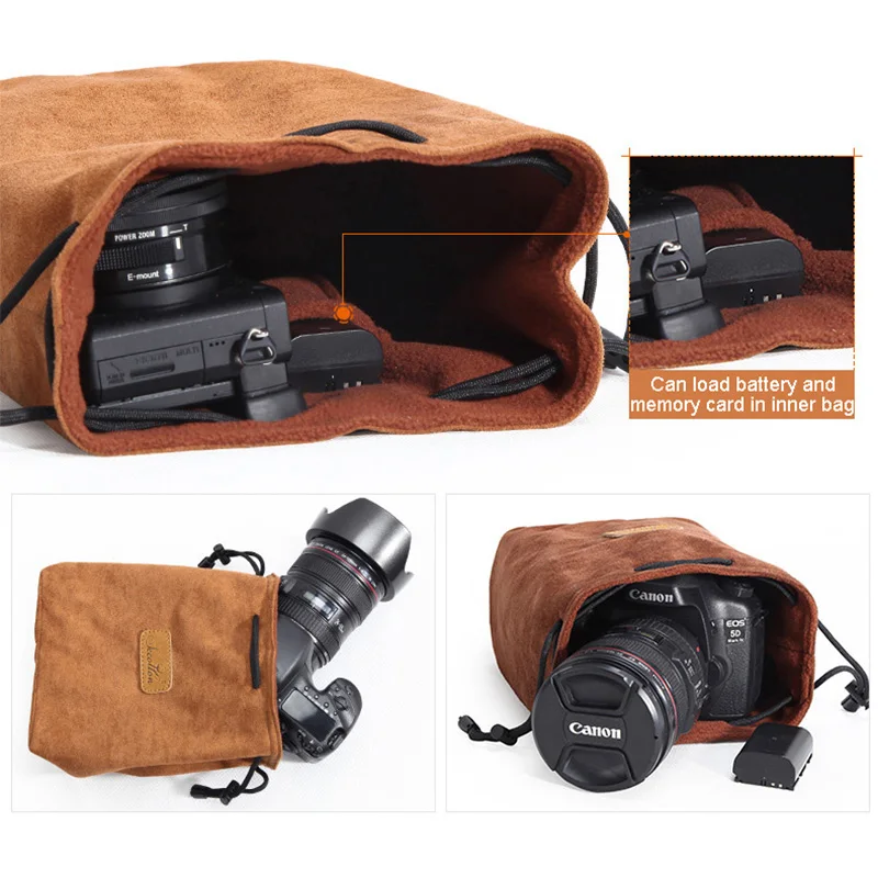 Multi-spec Camera Lens Pouch Bag Camera Storage Bag Cloth Drawstring DSLR Camera Cases Bag for Canon Nikon Sony Pentax FUJIFILM Multi-spec Camera Lens Pouch Bag Camera Storage Bag Cloth Drawstring DSLR Camera Cases Bag for Canon Nikon Sony Pentax FUJIFILM