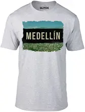 Glitch Men's Medellin Pablo Escobar T-shirtNew T Shirts Funny Tops Tee New Unisex Funny High Quality Casual Printing medellin rionegro