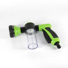 ABS Plastic Multifunction Portable Auto Home Foam Water Gun Car Washer Water Gun High Pressure Car Wash Water Gun