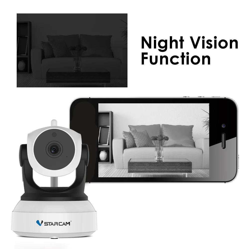 Discount Up to 50 Vstarcam C7824WIP Baby Monitor wifi 2 way audio