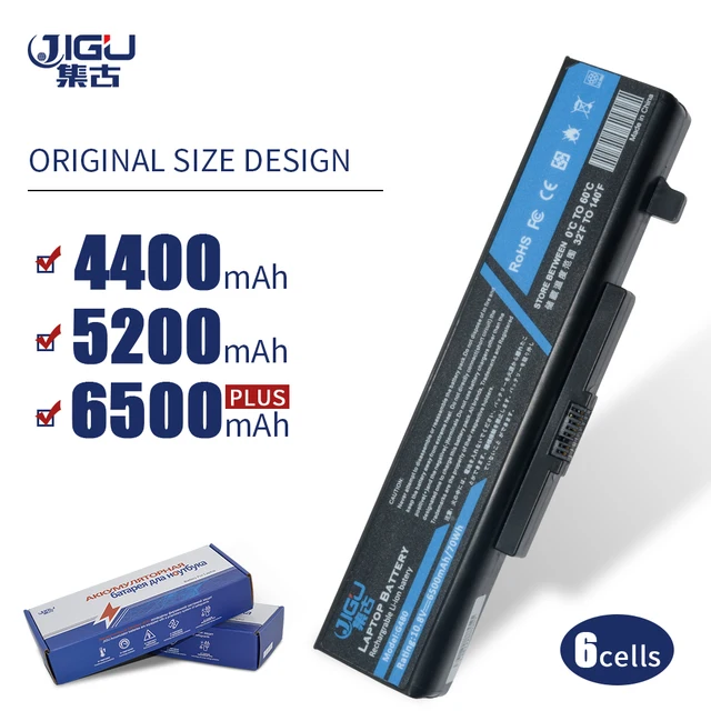 JIGU New 6 Cells Laptop Battery FOR LENOVO G580 Z380 Z380AM Y480 G480 V480 Y580 G580AM L11S6Y01 L11L6Y01 1