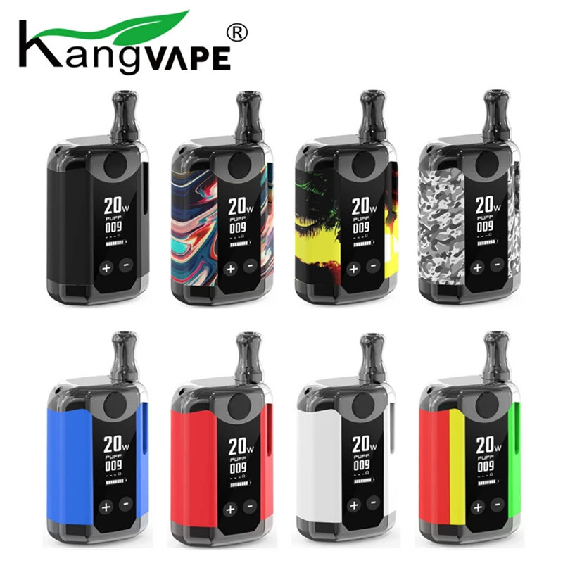 

Kangvape Th420V Box Vape Kit Starter 800mAh Battery 1.5 ohm 0.5ml Tank 510 Thread Electronic Cigarette with OLED Screen Vapor