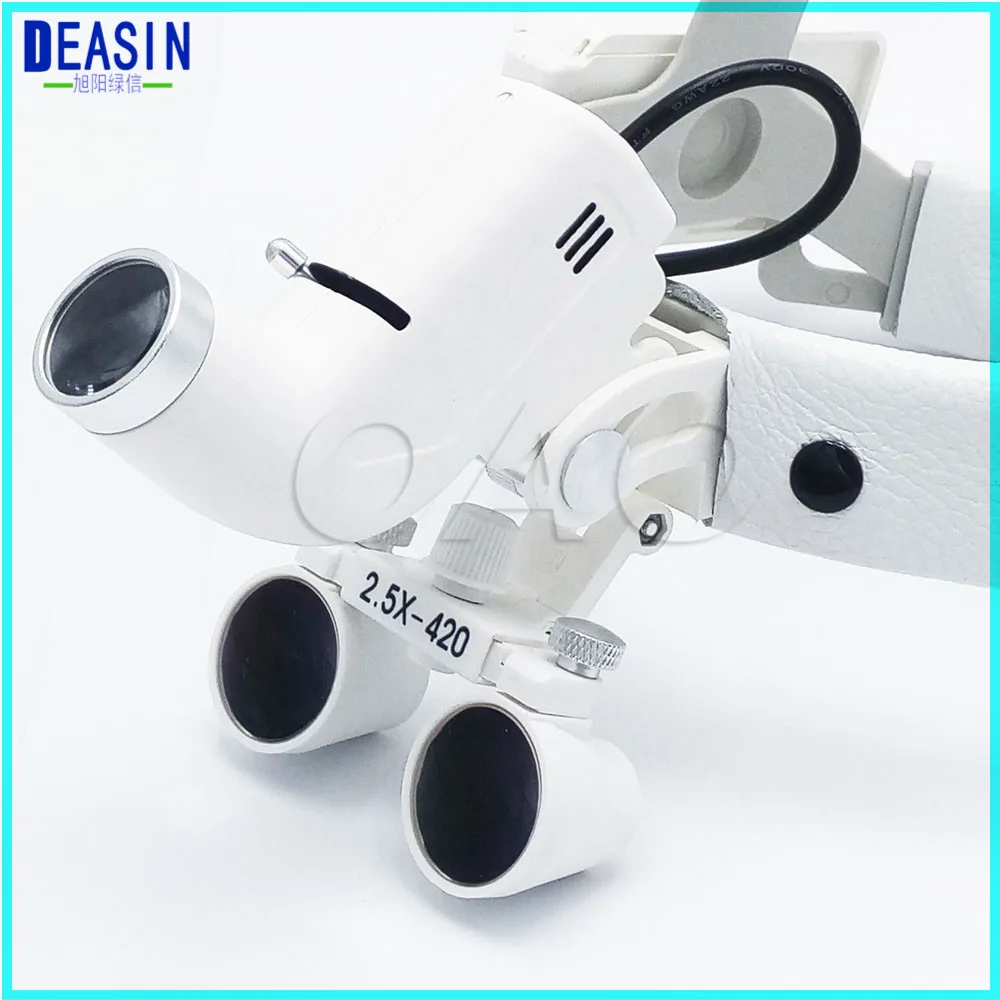 Tudo em Uns Luz de Operação Alta Qualidade Binocular Cirúrgica Dental Médica Levou Farol Branco 4 Beleza e saúde