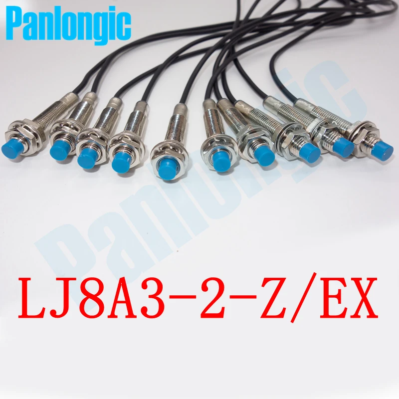 Panlongic 10 шт. LJ8A3-2-Z/EX 2-проводный без нормального открытия 2 мм Бесконтактный