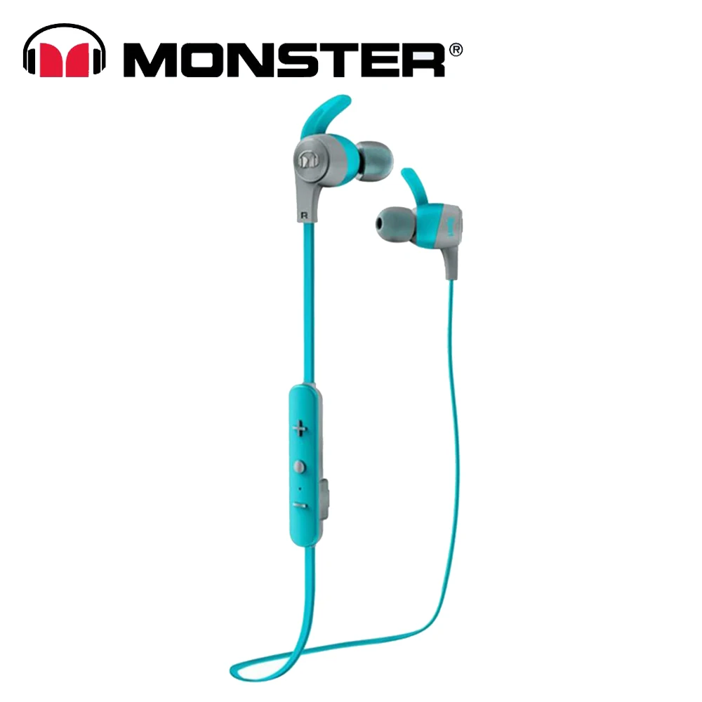 

Monster iSport Achieve In-Ear Sports Headphones with Microphone Running Sweatproof Noise reduction Wireless Bluetooth Headphones