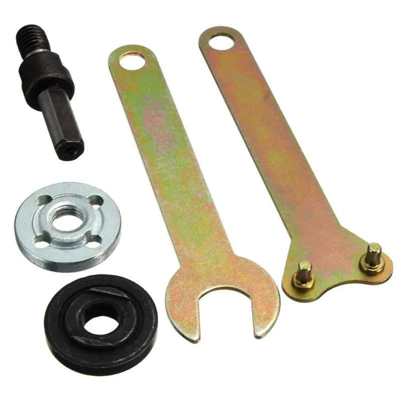 1Set Drill Adaptors 10mm Shank Arbor Mandrel Adaptor for Grinder Cut