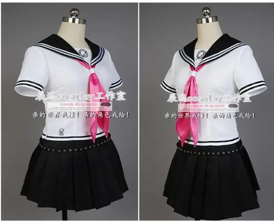 Danganronpa Ibuki Mioda Cosplay Costume School Uniform Outfit Suit Full Set