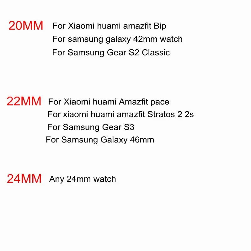 Нейлоновый холщовый ремешок для умных часов Xiaomi Huami Amazfit Youth Bip Stratos 2 Pace 20 мм 22