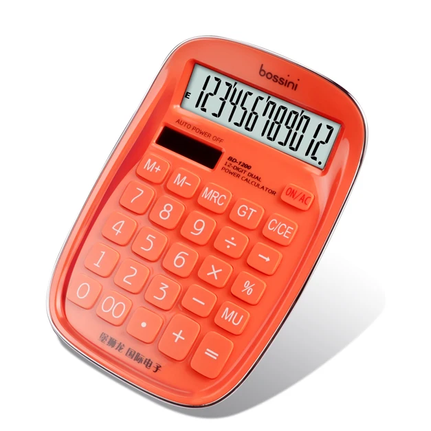 Dual Power Supply Cute Gorgeous Color font b Calculator b font Computer Piano Paint Solar Student