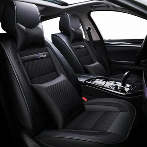 Image 2 - New Luxury leather Universal car seat cover for toyota All models toyota rav4 toyota corolla chr land cruiser prado premio camry