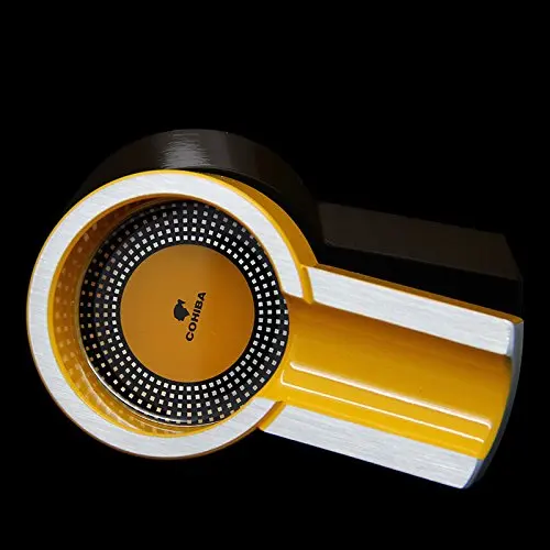 Новый COHIBA Желтый Мини Алюминиевый сплав держатель для сигарет путешествий