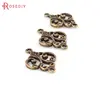 (31704)50PCS 16*13MM Antique Style Zinc Alloy Modeling Charms Connect Charms Diy Jewelry Findings Accessories wholesale ► Photo 2/6