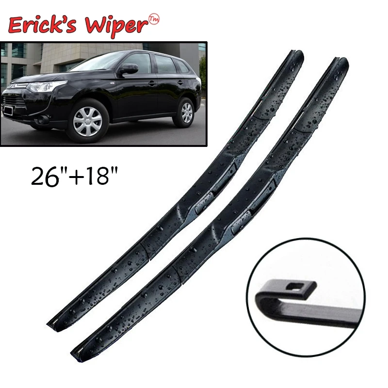 Щетки стеклоочистителя Erick's для Mitsubishi Outlander 2012 2019 2018 2017 2016 лобовое стекло