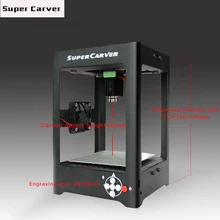 Горячая SuperCarver 1000 мВт USB лазерный гравер коробка/лазерная гравировка машина/DIY лазерный принтер
