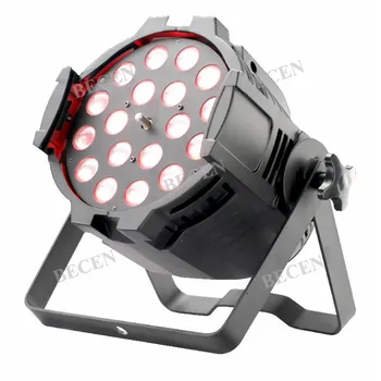 

1pcs 18x18W Zoom Par Light RGBWA UV 6in1 Led par light 10-60 degree Power in and out