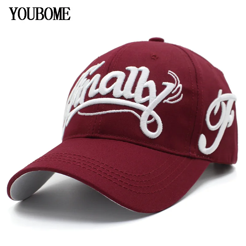 

YOUBOME Baseball Cap Hats For Men Brand Snapback Caps Women MaLe Cotton Trucker Embroidery Letter Casquette Bone Dad Hat Caps