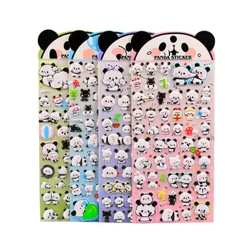 

DIY Cute Kawaii 3D Bubble Sponge Stickers Lovely Panda Stationery Sticker Toys for Children Photo Album Diary Artificial Decorat