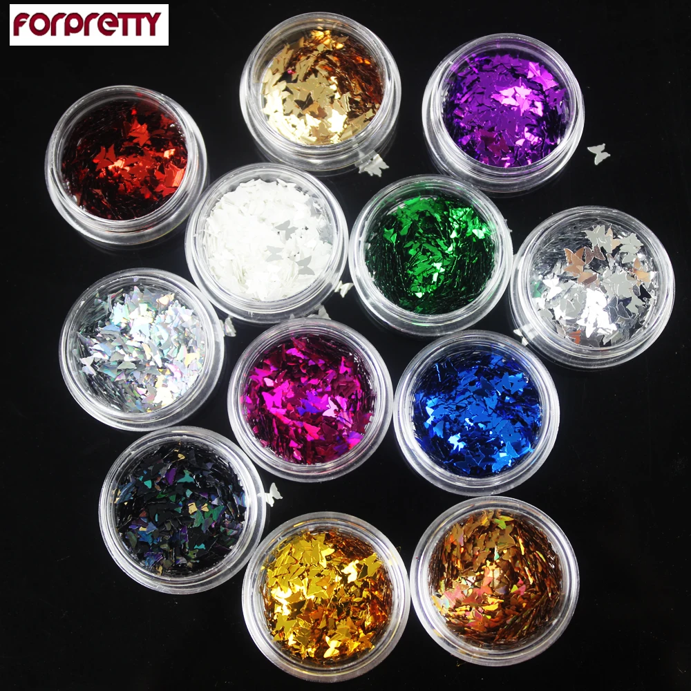 

Glitter Brillantini Paillettes Ongles Dust Confetti Paillette Holographic Pigment Nail Art Powder Laser Craft Poudre Flakes 633