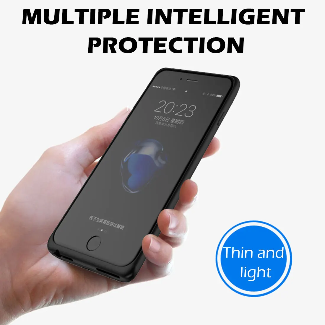 Kopen Nieuwe Batterij Case Voor iPhone 6 6 s 7 8 2500 3700 mah Power Bank Opladen Case Voor iPhone 6 6 s 7 8 Plus Battery Charger Case