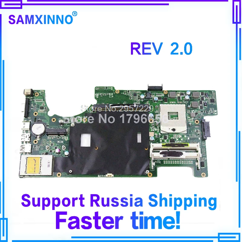 Best Price Original For ASUS G73S G73SW motherboard with DDR3 2D connector Good condition laptop G73SW motherboard tested good
