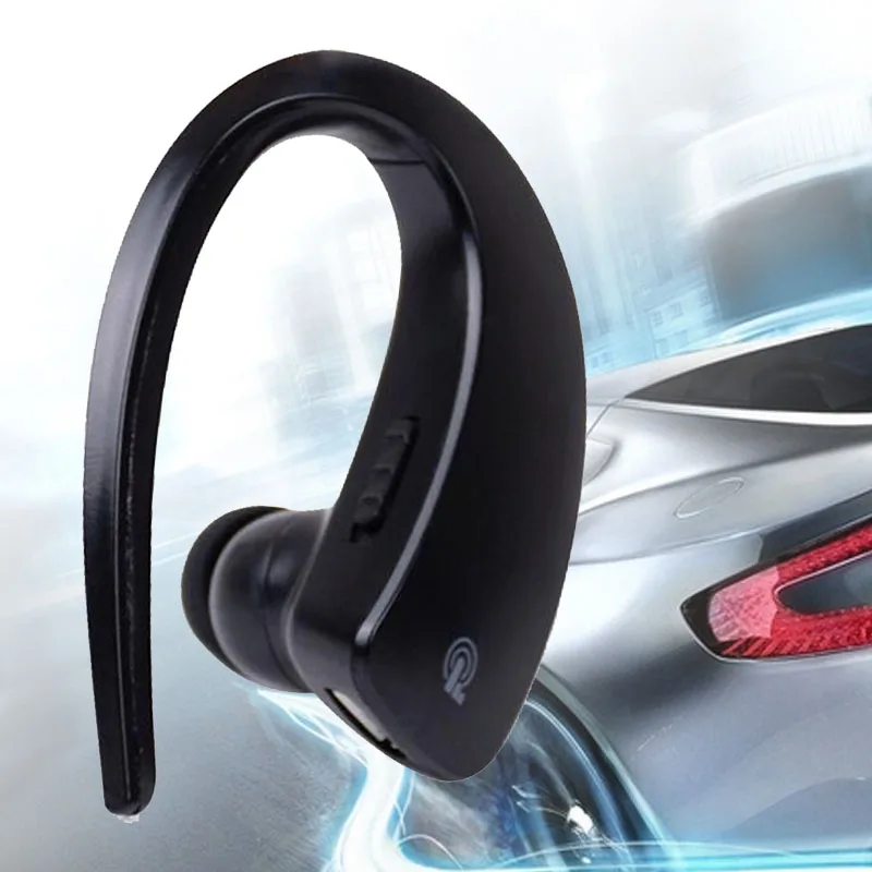 

Bluetooth 4.1 Earphone Dual Stand Stereo Voice Control Headphones Wireless Handsfree Headset For Sports Running Business Style