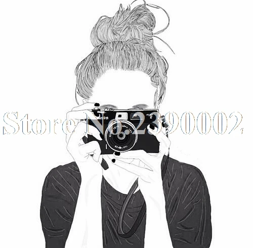 Fai Da Te Disegni E Schemi Per Puntocroce Vecchia Macchina Fotografica Needlework Diamante Mosaico Della Ragazza Del Fumetto Del Ricamo Pieno Di Strass Regalo Di Natale Painting Cross Stitch Diamond Painting Cross Stitchdiamond Mosaic