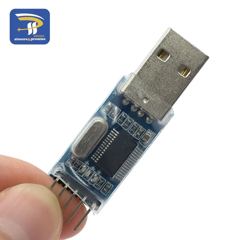 Модуль адаптера преобразователя PL2303 USB в RS232 TTL плата щеточной машины