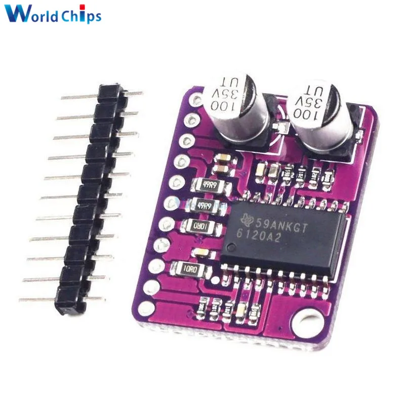 

CJMCU-612 High Fidelity Stereo Headphone Amplifier Board Low Power Audio Amplifier Module TPA6120